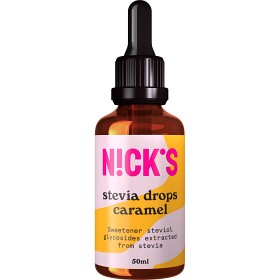 Bild på Nicks Stevia Drops Caramel 50 ml