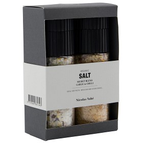 Bild på Nicolas Vahé Giftbox Organic Salt - Secret Blend + Garlic & Chilli
