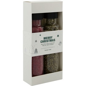 Bild på Nicolas Vahé Merry Christmas Red Wine & Bay Leaves Salt and Organic Green Pepper