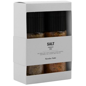 Bild på Nicolas Vahé Presentbox Rökt Salt & BBQ-salt 2-pack