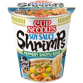 Bild på Nissin Cup Noodles SoySauce Shrimp 63g