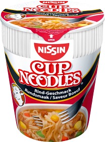 Bild på Nissin Nudlar Cup Noodles Beef 64 g