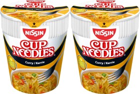 Bild på Nissin Nudlar Cup Noodles Curry 2x64 g