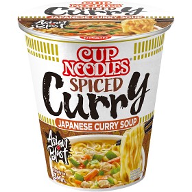 Bild på Nissin Nudlar Cup Noodles Spiced Curry 67g