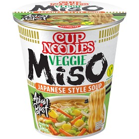 Bild på Nissin Veggie Miso Cup Noodles 67g