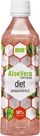 Bild på NJIE Aloe Vera Drycken Diet Granatäpple 50 cl inkl. Pant