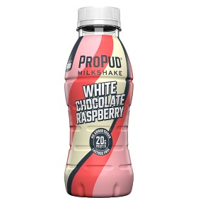 Bild på NJIE ProPud Protein Milkshake White Chocolate Raspberry 330 ml