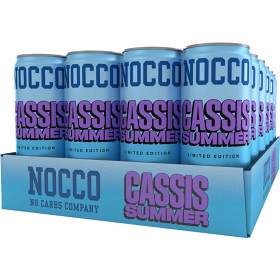 Bild på NOCCO BCAA Cassis Summer Limited 330 ml x 24 st