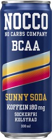 Bild på NOCCO BCAA Sunny Soda 33 cl inkl. Pant