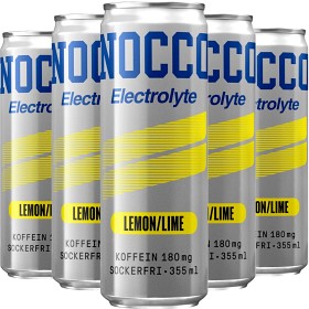 Bild på NOCCO Electrolyte Lemon Lime Energidryck 24x33,5cl