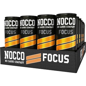 Bild på NOCCO Focus Black Orange 330 ml x 24