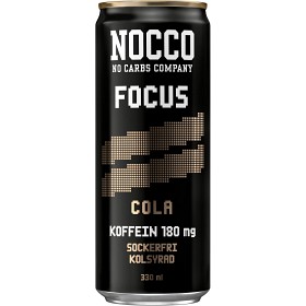 Bild på NOCCO Focus Cola 33cl inkl pant