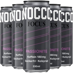 Bild på NOCCO Focus Passionite Energidryck 24x33cl