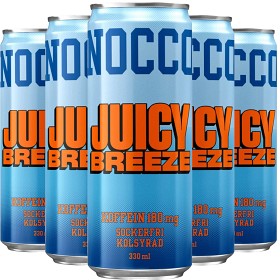 Bild på NOCCO Juicy Breeze Energidryck 24x33cl