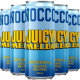 Bild på NOCCO Juicy Melba Energidryck 24x33cl