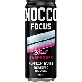 Bild på NOCCO Raspberry Blast Focus 33 cl