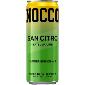 Bild på NOCCO San Citro Satsuma/Lime Energidryck 33cl