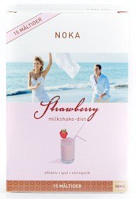 Bild på Noka Milkshake Jordgubb 15 portioner