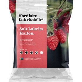 Bild på Nordiskt Lakritskök Salt Lakrits Hallon 120g