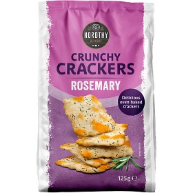 Bild på Nordthy Crunchy Crackers Rosmarin 125g