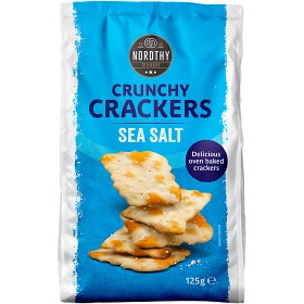Bild på Nordthy Crunchy Crackers Salt 125g
