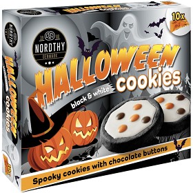 Bild på Nordthy Halloween Cookies Black and White 10-pack