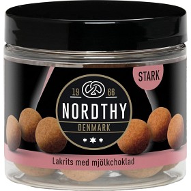Bild på Nordthy Lakritskulor Stark 100g