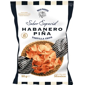 Bild på Nuevo Progreso Totopos Habanero & Ananas Tortillachips 90g