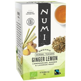 Bild på Numi Organic Tea Ginger Lemongrass & Licorice 18 st