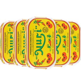 Bild på Nuri Kryddiga Sardiner Tomatsås 5x125g