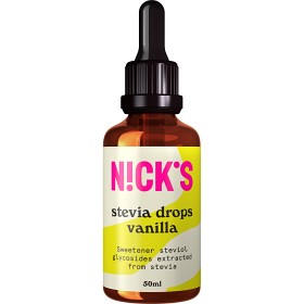 Bild på Nicks Stevia Drops Vanilla 50 ml