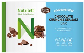 Bild på Nutrilett Chocolate Crunch & Seasalt Bar 4 st
