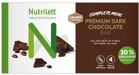 Bild på Nutrilett Premium Dark Chocolate Bar 4 st