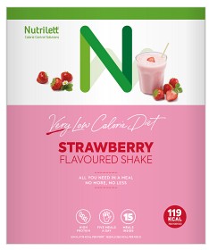 Bild på Nutrilett Strawberry Shake 15 portioner