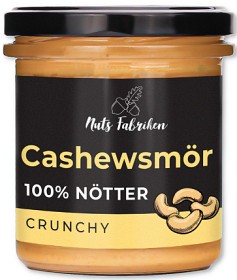 Bild på Nuts Fabriken Cashewsmör Crunchy 300 g