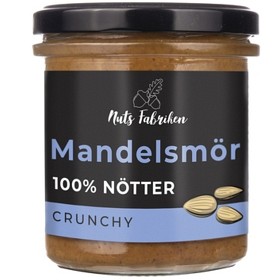 Bild på Nuts Fabriken Mandelsmör Crunchy 300 g