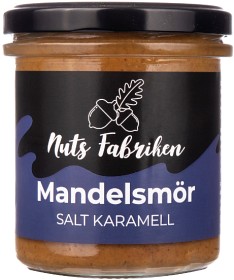 Bild på Nuts Fabriken Mandelsmör Salt Karamell 300 g