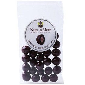 Bild på Nuts’n More Hasselnötter Mörk Choklad 130g