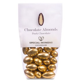 Bild på Nuts’n More Mandlar Mörk Choklad Guld 115g