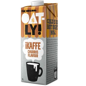 Bild på Oatly Churros iKaffe 3,2% 1L