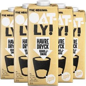 Bild på Oatly Havredryck med Vaniljsmak 6x1L
