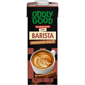 Bild på Oddlygood Barista Cinnamon Dolce Havredryck utan Tillsatt Socker 1L