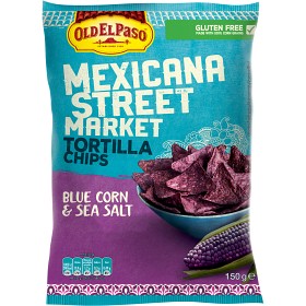 Bild på Old El Paso Blue Corn Chips 150g