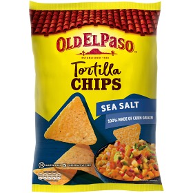 Bild på Old El Paso Tortilla Chips Sea Salt 185g