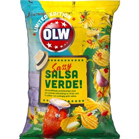 Bild på OLW Chips Salsa Verde 250g