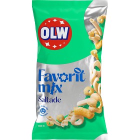 Bild på OLW Snacks Favoritmix Saltade 180g
