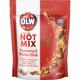 Bild på OLW Nötmix Honung Mild Chili 200g