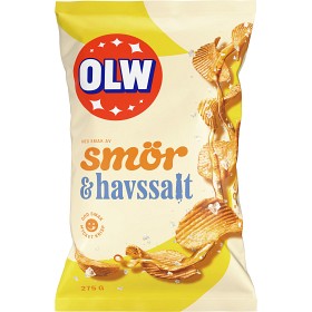 Bild på OLW Chips Smör & Havssalt 275g