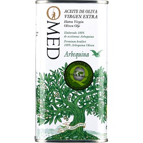 Bild på Omed Arbequina Extra Virgin Olivolja Plåt 250ml