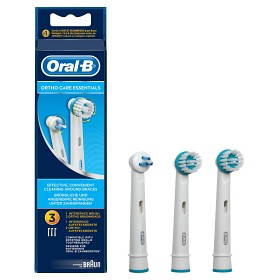Bild på Oral-B Ortho Care Essentials tandborsthuvud 3 st